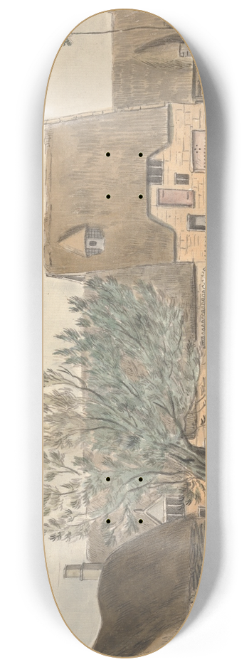 Capt. Francis Grose - Nun Mill, Northamptonshire 8.25 inch art skate deck