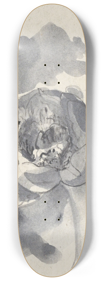 Carel Adolph Lion Cachet - Bloemstudie 8.25 inch art skate deck