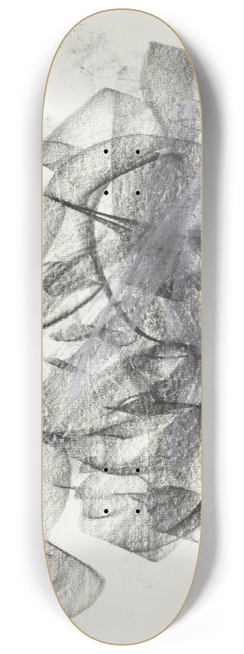 Carel Adolph Lion Cachet - Studie 8.25 inch art skate deck