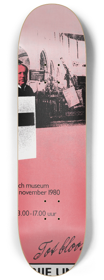 Carel Bos - 100 jaar Vrije Universiteit 8.25 inch art skate deck