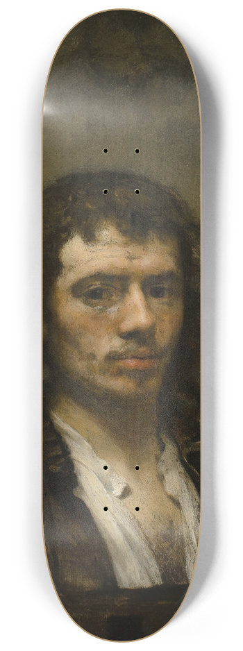Carel Fabritius - Self-portrait 8.25 inch art skate deck