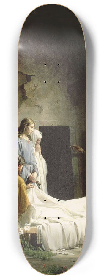 Carl Bloch - The Entombment 8.25 inch art skate deck