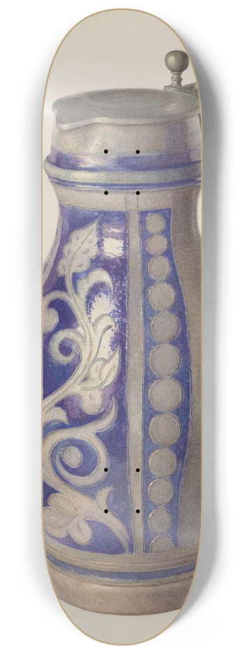 Carl Buergerniss - Three Quart Beer Pitcher 8.25 inch art skate deck