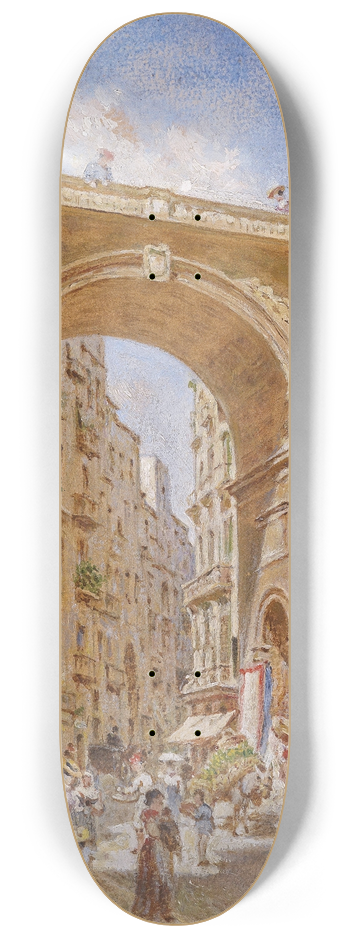 Franz Alt - Neapel Chiaia-Brcke 8.25 inch art skate deck