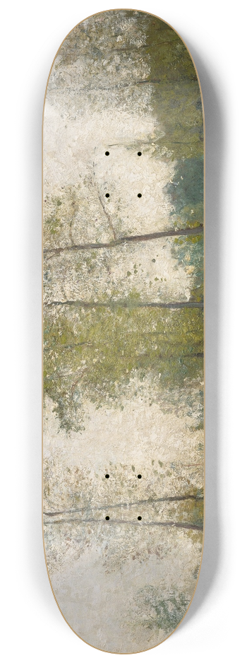 Carl Fredrik Hill - Seine. Motif from St Germain 8.25 inch art skate deck