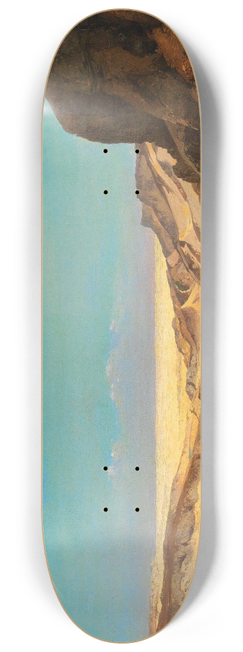 Carl Hasch - Die libysche Wste [The Libyan desert] 8.25 inch art skate deck