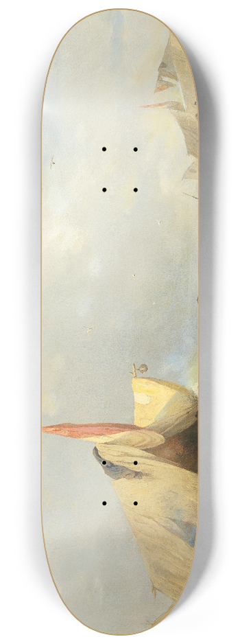 Carl Hilgers - Winter Pleasures On The Ice 8.25 inch art skate deck