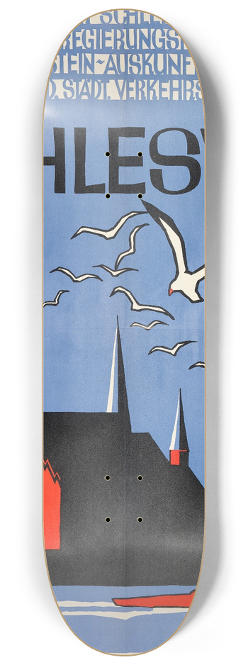Carl Hinrich Griese - Schleswig 8.25 inch art skate deck