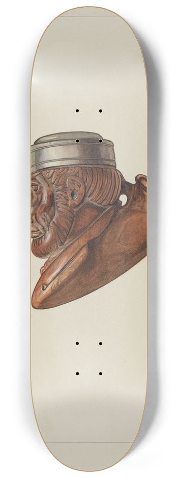 Carl Keksi - Pipe Head  Lincoln 8.25 inch art skate deck