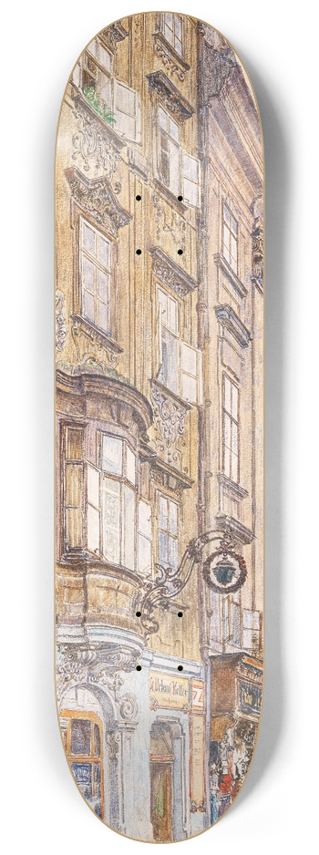 Carl Mller - St Urbanikeller Am Hof 8.25 inch art skate deck