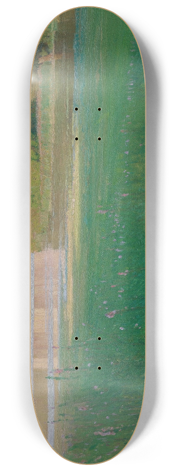Carl Moll - Abenddmmerung. Steinbruch an der Donau 8.25 inch art skate deck