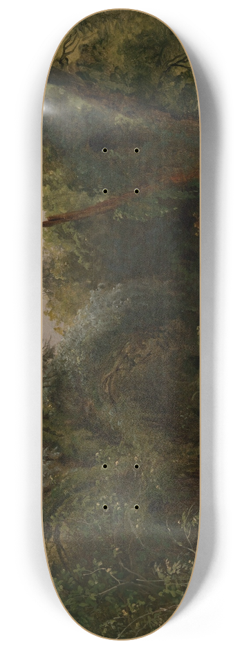 Carl Morgenstern - Im Park von Ariccia 8.25 inch art skate deck