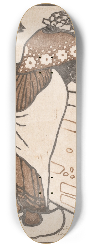 Carl Moser - In Erwartung 8.25 inch art skate deck