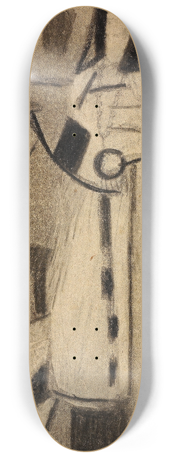Carl Newman - Abstract II 8.25 inch art skate deck