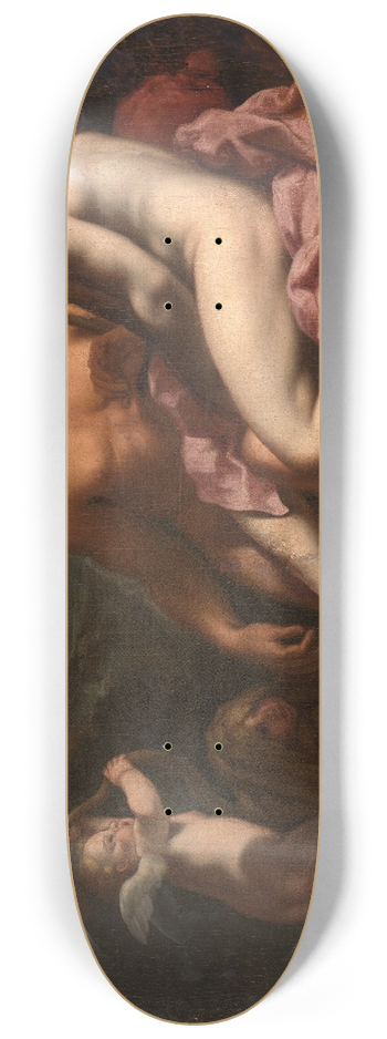 Carlo Cignani - Hercules and Omphale 8.25 inch art skate deck