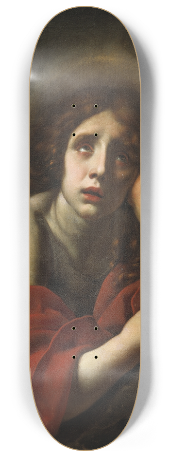 Carlo Dolci - The Penitent Mary Magdalene 8.25 inch art skate deck