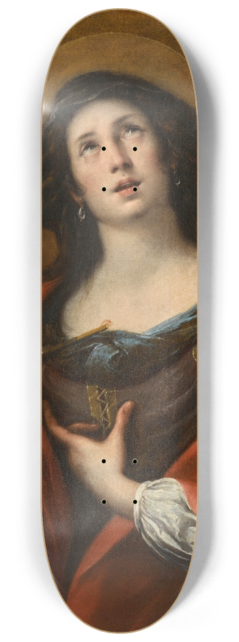 Carlo Francesco Nuvolone - SaintUrsula 8.25 inch art skate deck
