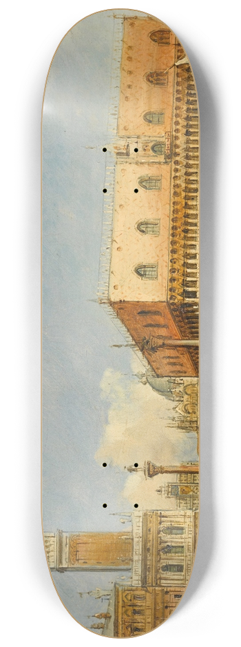 Carlo Grubacs - Venetian View I 8.25 inch art skate deck
