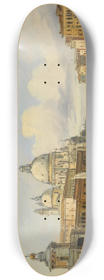 Carlo Grubacs - Venetian View IV 8.25 inch art skate deck