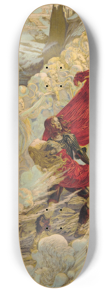 Carlos Schwabe - Fervaal 8.25 inch art skate deck