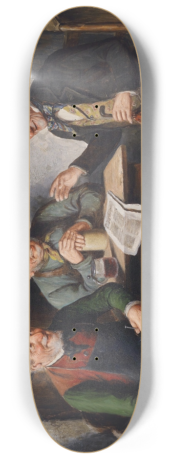 Carl Ostersetzer - Der Spassvogel 8.25 inch art skate deck