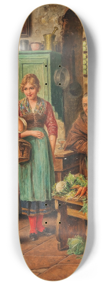 Carl Ostersetzer - In der Klosterkche 8.25 inch art skate deck