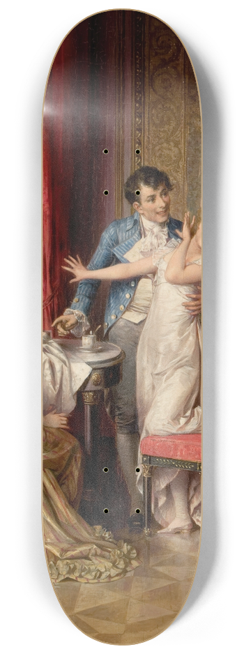 Carl Schweninger - Not Willing 8.25 inch art skate deck