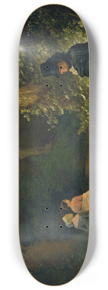 Carl Spitzweg - The Widower 8.25 inch art skate deck