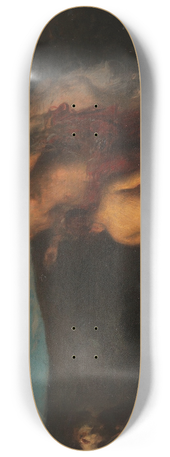 Carl Von Marr - Die Versuchung des Heiligen Antonius 8.25 inch art skate deck