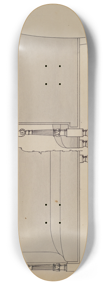 Carl Weiss - Sofa 8.25 inch art skate deck