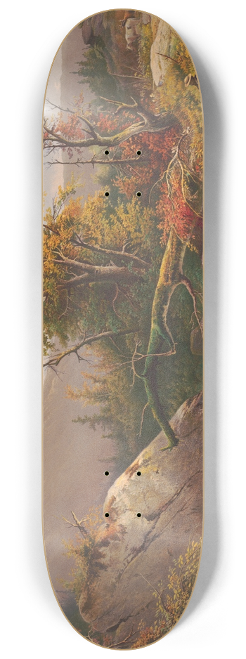 C.A. Sommer - Autumn in the Catskill Mountains 8.25 inch art skate deck