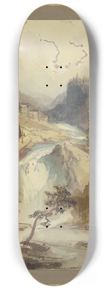 Caspar Scheuren - Gastein 8.25 inch art skate deck