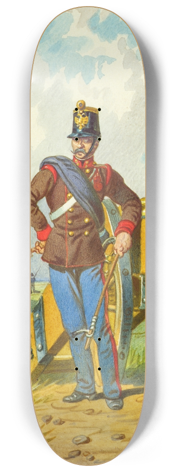 Franz Gerasch - Soldat 6 8.25 inch art skate deck