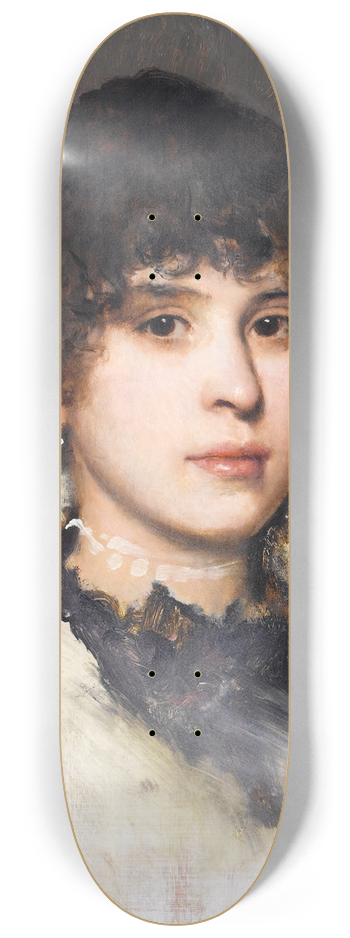 Cecil van Haanen - The Venetian girl 8.25 inch art skate deck