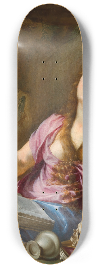 Cesare Dandini - Saint Mary Magdalen 8.25 inch art skate deck