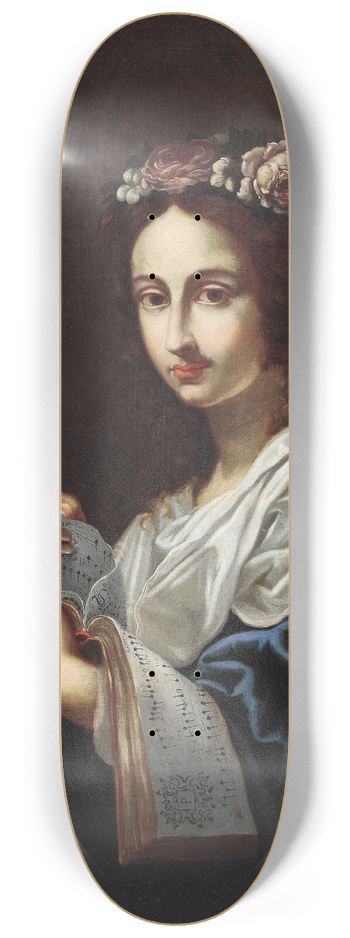 Cesare Dandini - Santa Cecilia 8.25 inch art skate deck