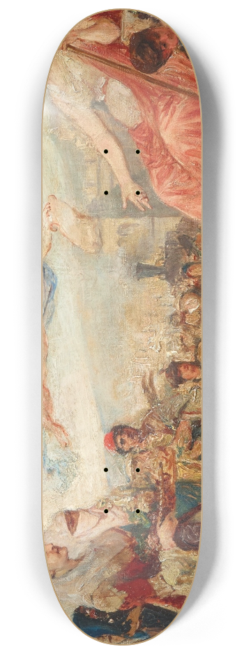 Cesare Dell'acqua - Triest allegory study 8.25 inch art skate deck