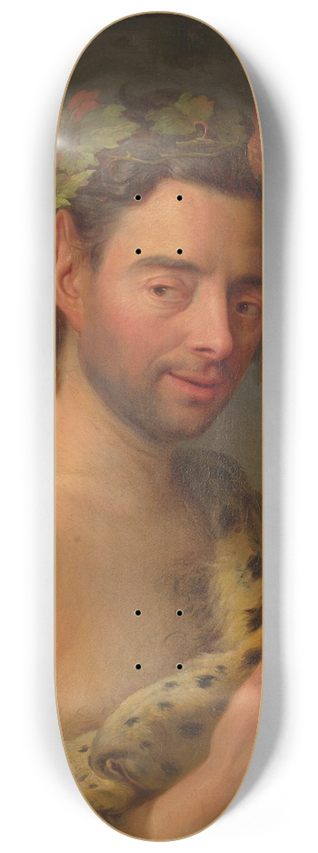 Charles-Andr van Loo - Bacchus 8.25 inch art skate deck