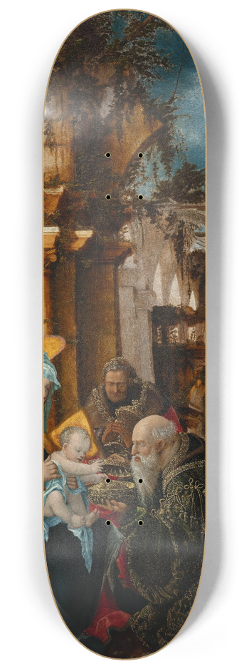 Albrecht Altdorfer - The Adoration of the Magi 8.25 inch art skate deck