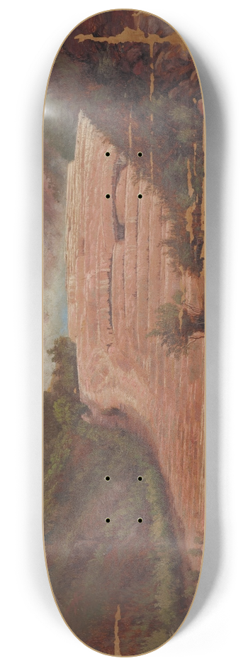 Charles Blomfield - Pink Terraces 8.25 inch art skate deck