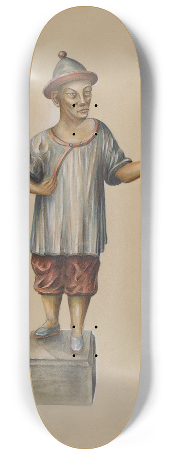 Charles Bowman - Hitching Post 8.25 inch art skate deck