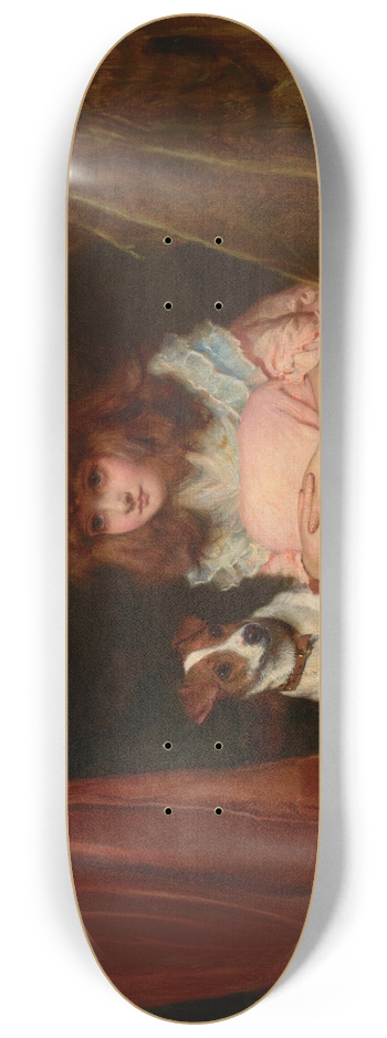 Charles Burton Barber - A Cubby House 8.25 inch art skate deck