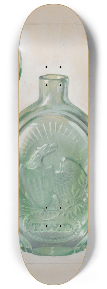 Charles Caseau - Flask 8.25 inch art skate deck