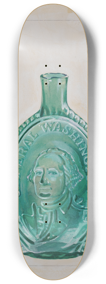 Charles Caseau - Flask 8.25 inch art skate deck