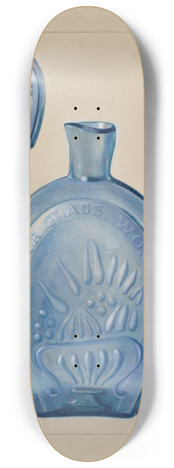 Charles Caseau - Flask 8.25 inch art skate deck