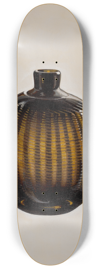 Charles Caseau - Flask 8.25 inch art skate deck