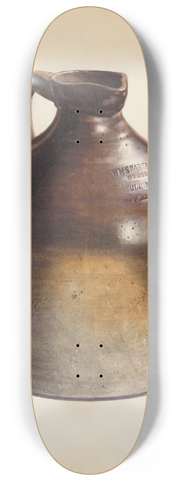 Charles Caseau - Jug for Molasses 8.25 inch art skate deck
