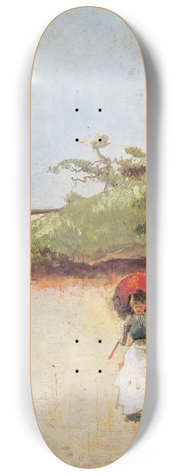 Charles Conder - All on a summers day 8.25 inch art skate deck