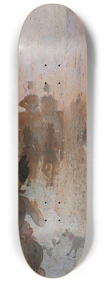 Charles Conder - How we lost poor Flossie 8.25 inch art skate deck