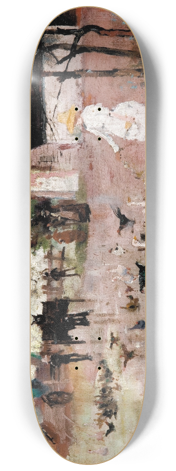 Charles Conder - Tea-time 8.25 inch art skate deck